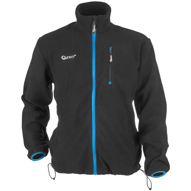GEKO Polar fleece jack - XXL - Warm & lichtgewicht - 3 zakken - Verstelbare zoom