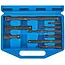 GEKO Impact driver set - 9-delig - CrV staal - Diverse lengtes - Inclusief opbergkoffer