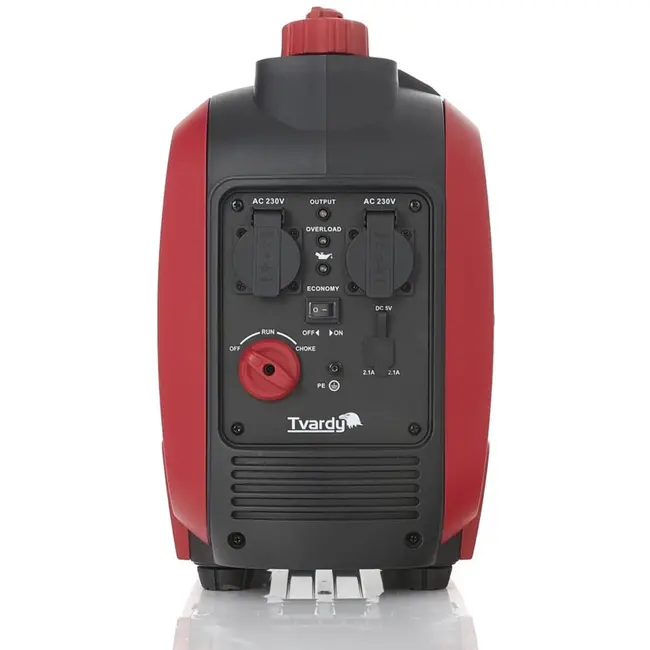 Tvardy Draagbare inverter generator - 3 pk - 2000W - 4,1 l tank - Lichtgewicht 17 kg