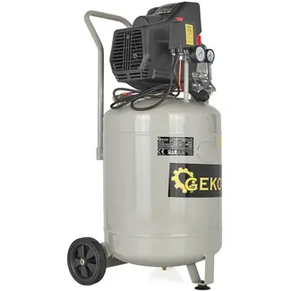 GEKO Verticale oliecompressor - 50L tank - 2.5PK motor - 8 bar werkdruk