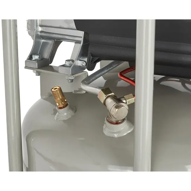 GEKO Verticale oliecompressor - 50L tank - 2.5PK motor - 8 bar werkdruk