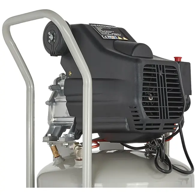 GEKO Verticale oliecompressor - 50L tank - 2.5PK motor - 8 bar werkdruk