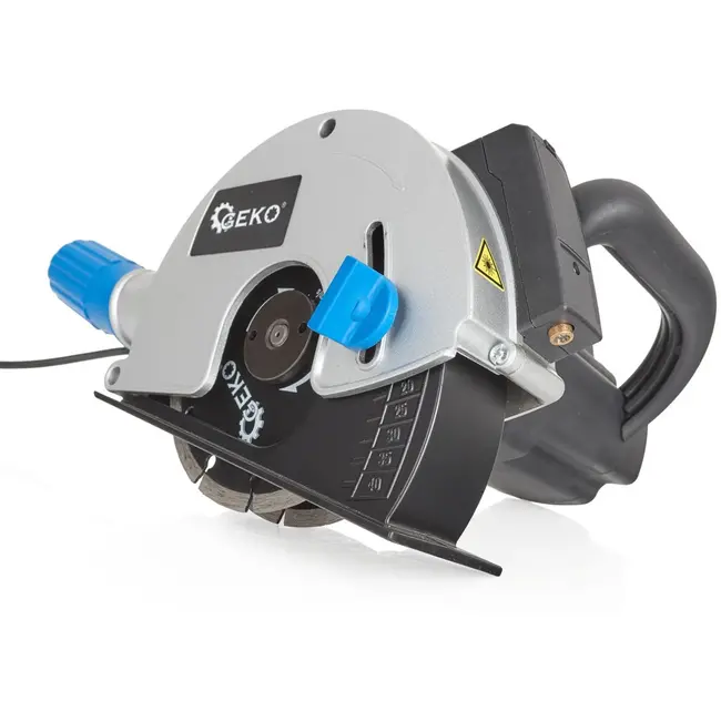 GEKO Muursleuvenfrees - 1700W - Laserprecisie - Diepte- en breedte-instelling - Stofafzuiging