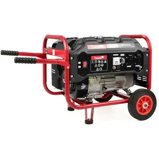 Tvardy Benzinegenerator - 5 PK - 2200W - Koperwikkelingen - 15L Tank
