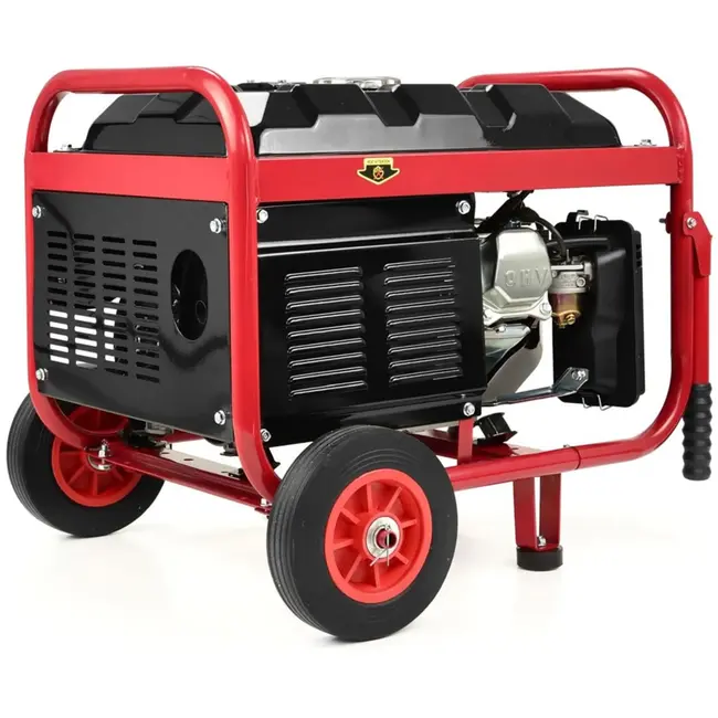 Tvardy Benzinegenerator - 5 PK - 2200W - Koperwikkelingen - 15L Tank