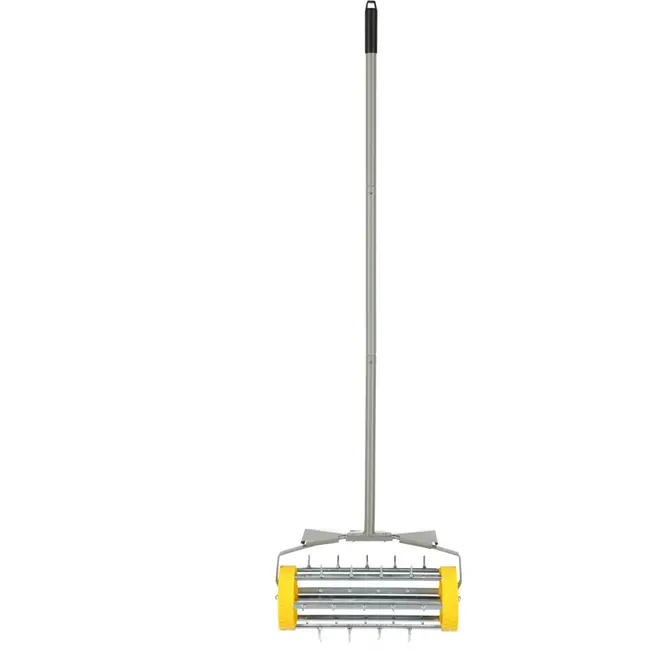 GEKO Lawn aerator - diepwerkend - inklapbaar ontwerp - 148 cm hoog - 34 cm breed