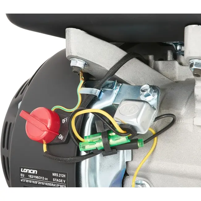 GEKO Krachtige benzinemotor - 196cc - 20mm as - EURO 5 compliant