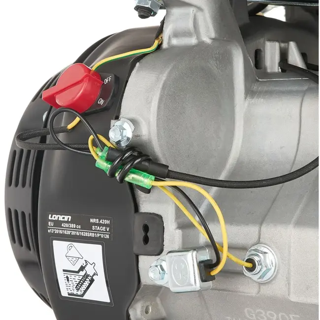 GEKO 13 PK benzinemotor - 389 cc - handmatige start - 25 mm as - luchtgekoeld