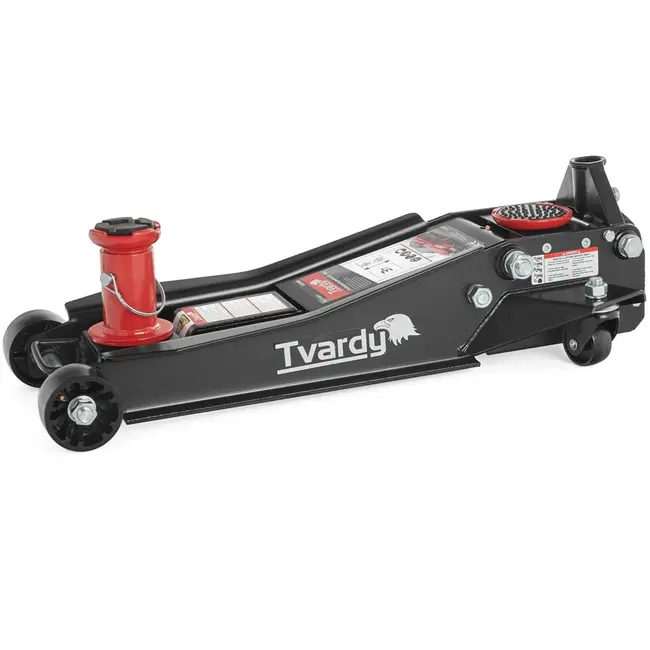 Tvardy Hydraulische autokrik - laag profiel - 3 ton - snel hefsysteem - 98-760 mm