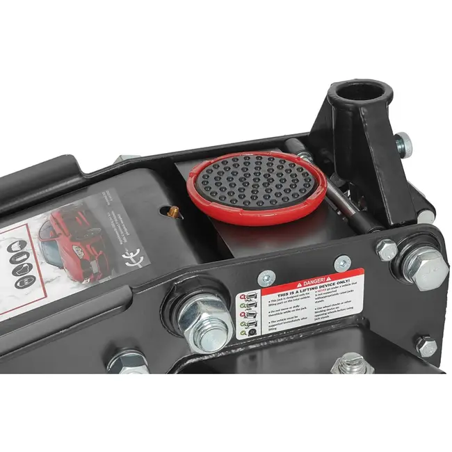 Tvardy Hydraulische autokrik - laag profiel - 3 ton - snel hefsysteem - 98-760 mm