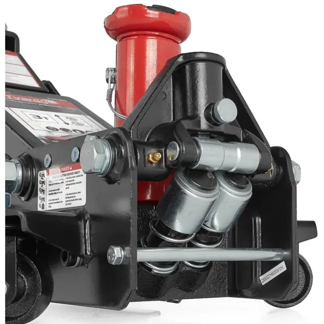 Tvardy Hydraulische autokrik - laag profiel - 3 ton - snel hefsysteem - 98-760 mm