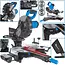 GEKO Afkortzaag - 2000W - 255mm - Lasergeleiding - LED-verlichting