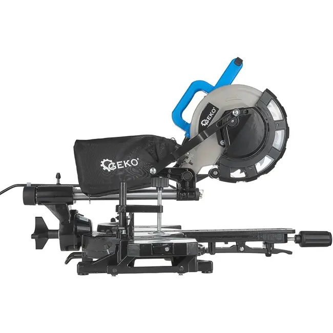 GEKO Krachtige verstekzaag - 1700W motor - 210mm blad - Lasergeleiding - LED-verlichting - Diepteregeling