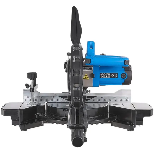 GEKO Krachtige verstekzaag - 1700W motor - 210mm blad - Lasergeleiding - LED-verlichting - Diepteregeling