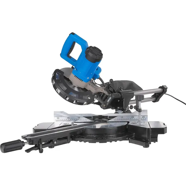 GEKO Krachtige verstekzaag - 1700W motor - 210mm blad - Lasergeleiding - LED-verlichting - Diepteregeling