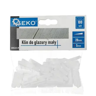 GEKO Kleine tegelwiggen - herbruikbaar - 5,0 mm - 100 stuks