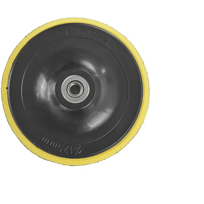 GEKO Polijstpad - Flexibele Foam Onderlaag - 125 mm - Klittenbandbevestiging