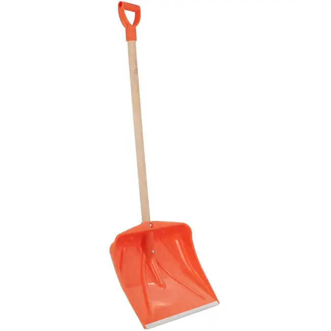 GEKO Universele sneeuwschep - aluminium tip - houten steel - 45 cm breed