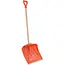 GEKO Universele sneeuwschep - aluminium tip - houten steel - 45 cm breed