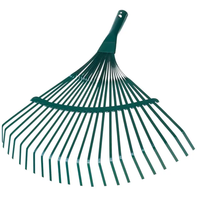 GEKO Metaalblad Hark - 22 Tanden - Flexibele Stalen Strips - 44x39 cm