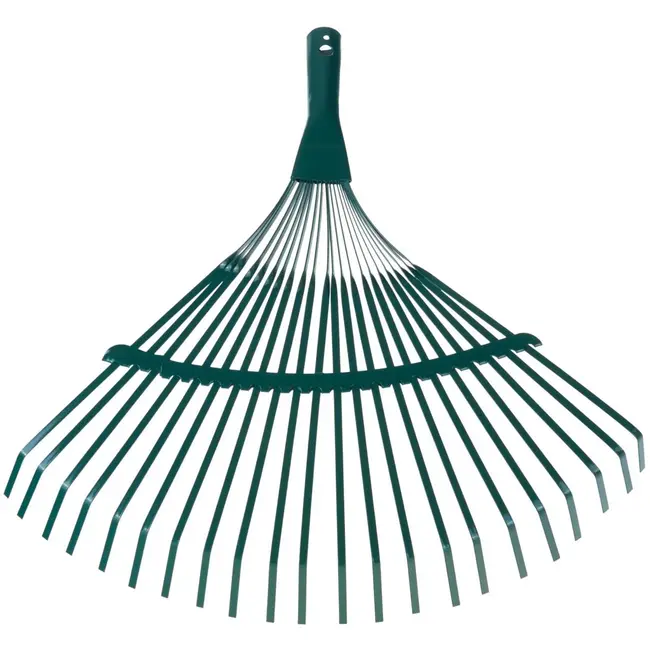 GEKO Metaalblad Hark - 22 Tanden - Flexibele Stalen Strips - 44x39 cm