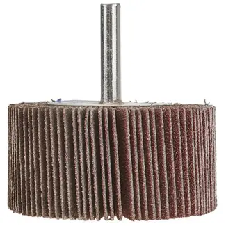 GEKO Abrasieve lamellenschijf - P120 korrel - 60x30 mm - 12700 tpm - Voor boren en slijpmachines