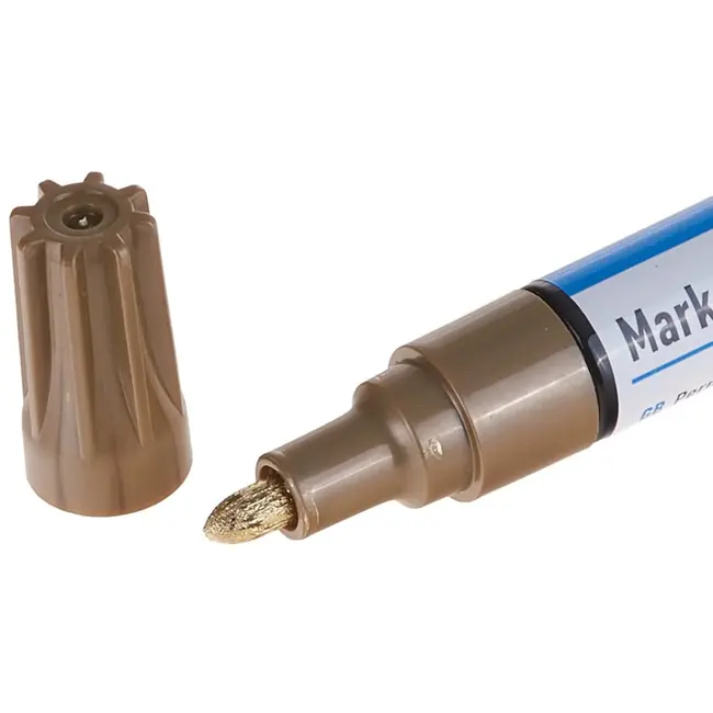 GEKO Permanente goudkleurige olieverfmarker - Duurzaam en veelzijdig