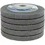 GEKO Fleece polijstschijf - 125 mm - Slijtvast en efficiënt - 5 stuks