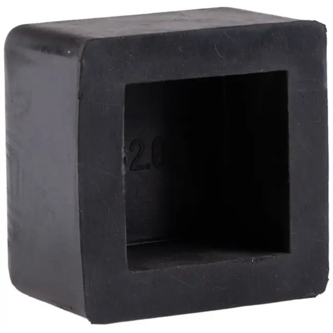 GEKO Rubberen beschermhoes voor bestratingshamer - 2000g - Schokabsorberend en universeel passend