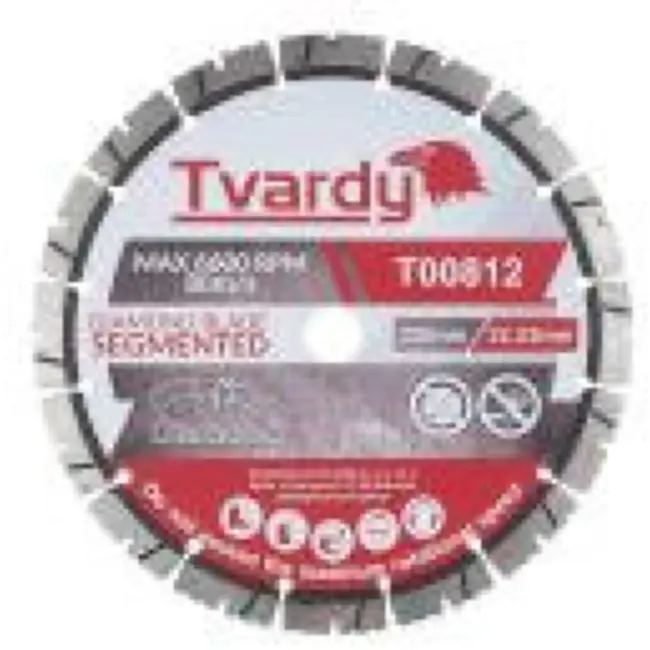 Tvardy Diamantschijf - Segmentprofiel - 230 mm - Bouwmaterialen snijden