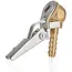 GEKO Inflator ventielkoppeling - messing - 8mm - clip-on - duurzaam en corrosiebestendig