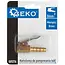 GEKO Inflator ventielkoppeling - messing - 8mm - corrosiebestendig