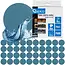 GEKO Waterproof schuurschijf - 125 mm - P800 - nat en droog schuren - 50 stuks