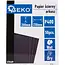 GEKO Waterproof schuurpapier - P400 korrel - 230x280mm - Droog en nat gebruik - 50 stuks