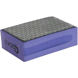 GEKO Diamant schuurblok - Fijnkorrel P400 - Duurzaam en slijtvast - 94 x 64 x 31 mm
