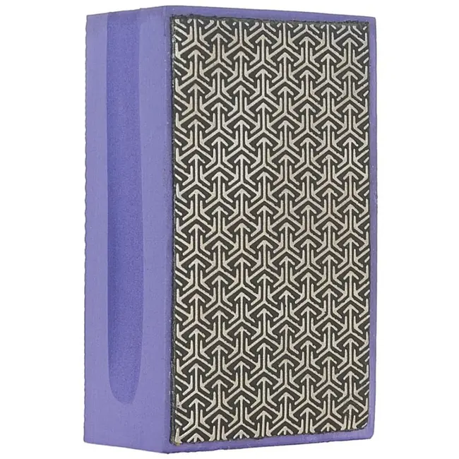 GEKO Diamant schuurblok - Fijnkorrel P400 - Duurzaam en slijtvast - 94 x 64 x 31 mm