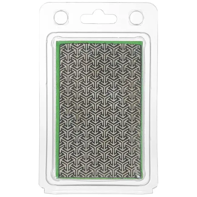 GEKO Diamant schuurblok - Fijn P200 - Duurzaam en slijtvast - 94 x 64 x 31 mm