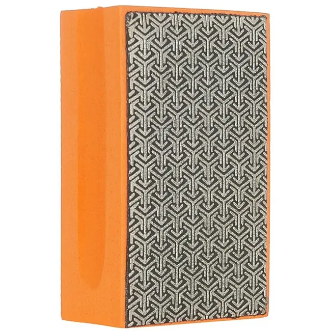 GEKO Diamant schuurblok - grof P100 - duurzaam en slijtvast - 94x64x31 mm