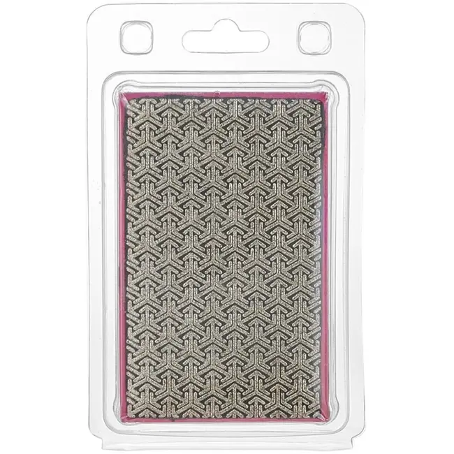 GEKO Diamant schuurblok - P60 korrel - Duurzaam en slijtvast - 94 x 64 x 31 mm