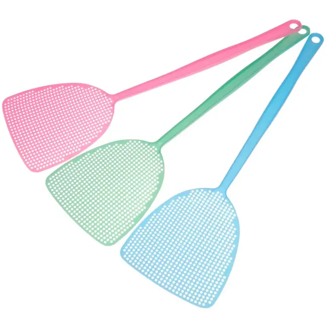 Keltin Vliegenmepper - Brede kop - 42 cm - Meerdere kleuren