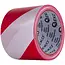 GEKO Waarschuwingslint - Rood/Wit - 100 m - 7,5 cm - 30 micron - 4 stuks
