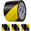 GEKO Waarschuwingslint - Geel/Zwart - 100 m x 7 cm - 30 micron - 4 stuks