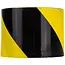 GEKO Waarschuwingslint - Geel/Zwart - 100 m x 7 cm - 30 micron - 4 stuks
