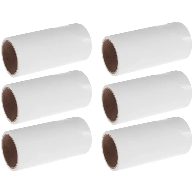 GEKO Set van 6 navullingen - Kledingroller - 10 cm - 60 vellen per navulling