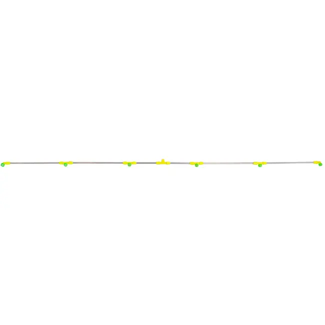 GEKO Brede sproeilans - 6 sproeikoppen - 168 cm bereik - Lichtgewicht ontwerp