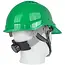 GEKO Groene veiligheidshelm - Verstelbare maat - Duurzaam HDPE - Geschikt voor -10°C tot +50°C
