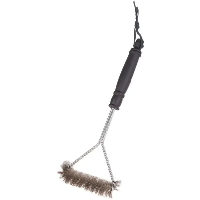 GEKO Barbecue borstel - Dikke draadborstels - Ergonomisch handvat - 31x17 cm