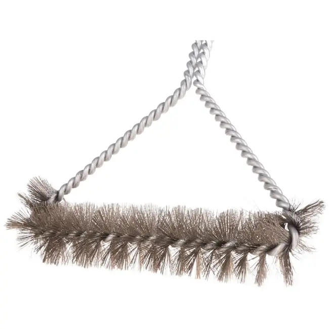 GEKO Barbecue borstel - Dikke draadborstels - Ergonomisch handvat - 31x17 cm