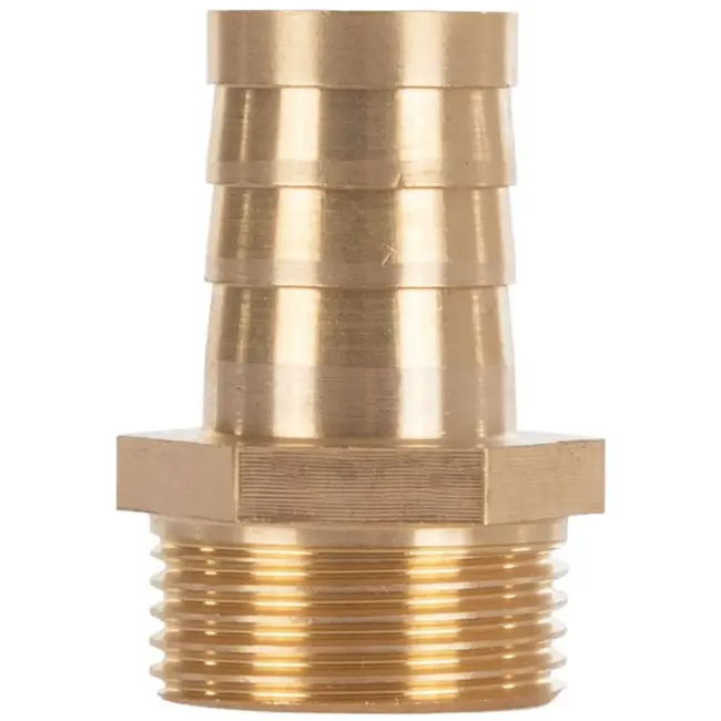 GEKO Messing slangnippel - 19 mm - 3/4" buitendraad - Duurzaam en corrosiebestendig