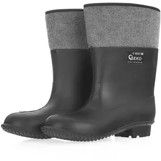 GEKO Rubberen laarzen - waterdicht - antislip - maat 42 - zwart